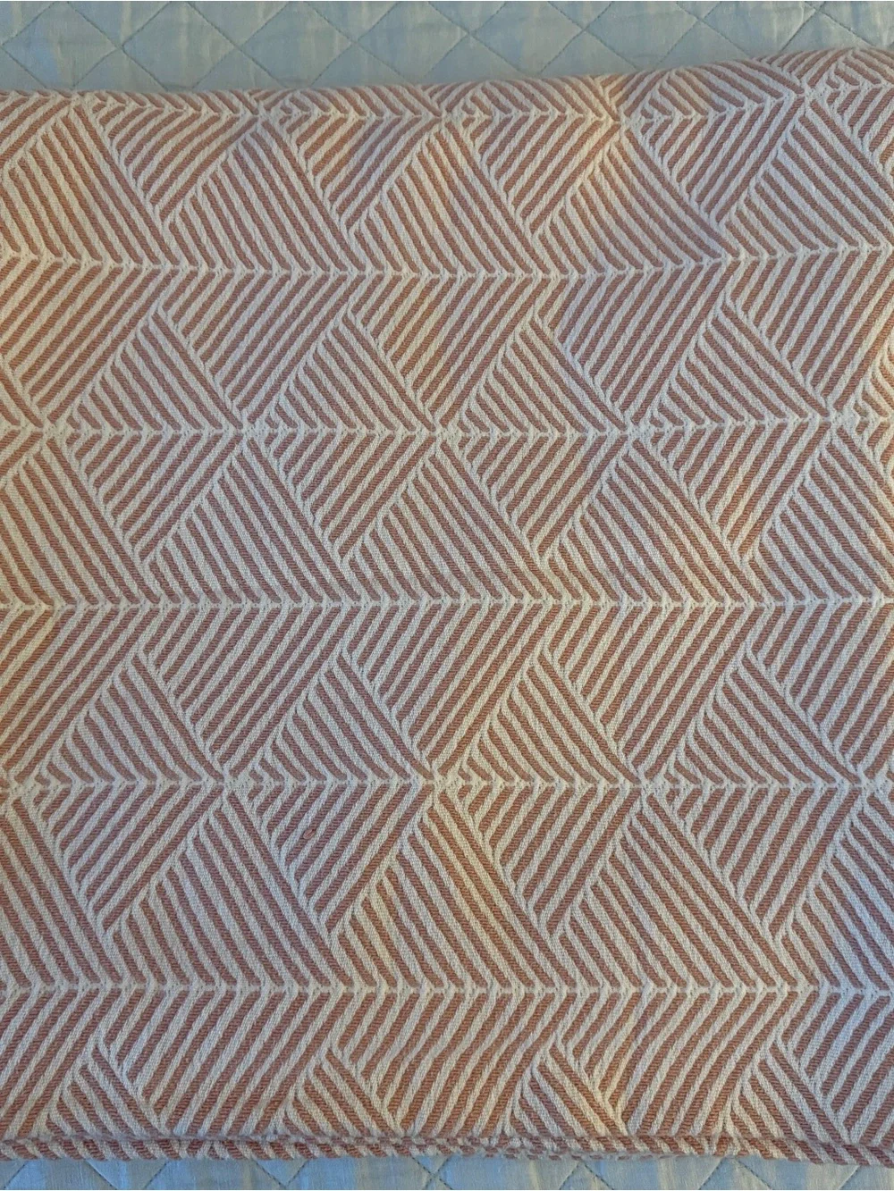 Target Blush Pink Geometric Tapestry